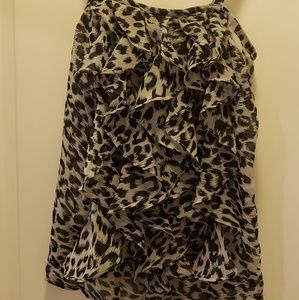 Animal print tank